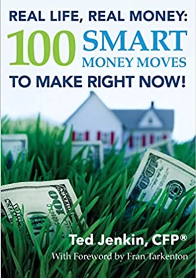 Real Life, Real Money book cover by Ted Jenkin